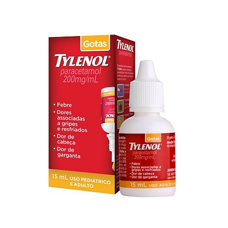 TYLENOL 200MG/ML GOTAS 15ML