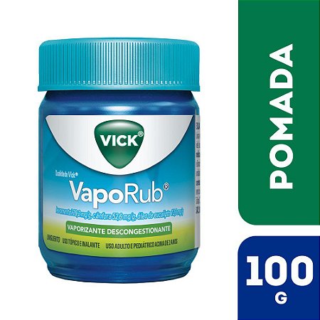 VICK VAPORUB 100G. VALIDADE 08/2025