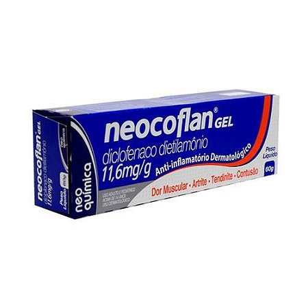 NEOCOFLAN GEL 11,6MG/G 60G.