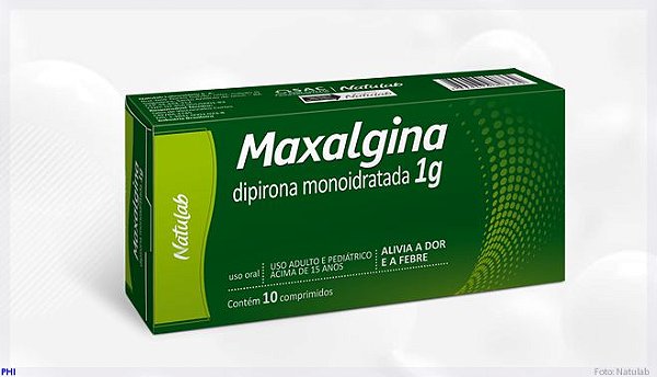 MAXALGINA 1G. C/10 COMPRIMIDOS DIPIRONA MONOIDRATADA