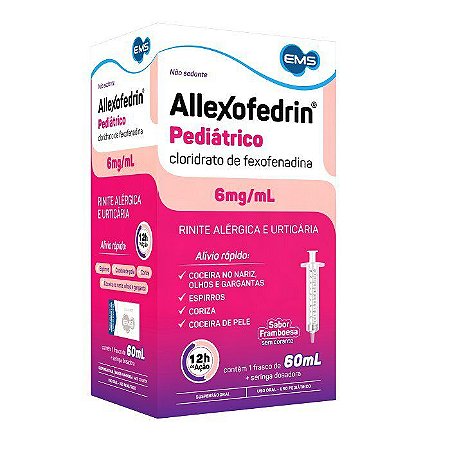 ALLEXOFEDRIN 6MG/ML XAROPE 60ML