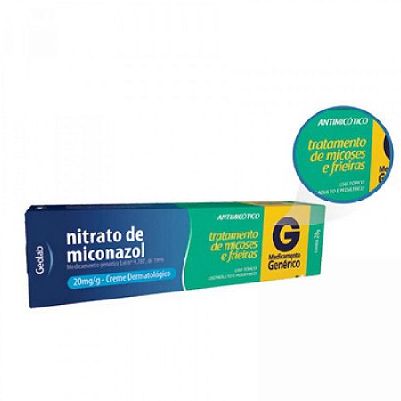 NITRATO MICONAZOL 20MG/G CREME 28G. (GEOLAB)