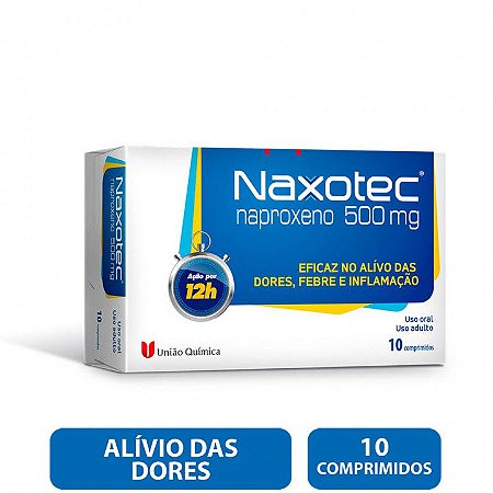 NAXOTEC 500MG C/10 COMPRIMIDOS