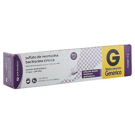NEOMICINA+BACITRACINA 15G. (PRATI)