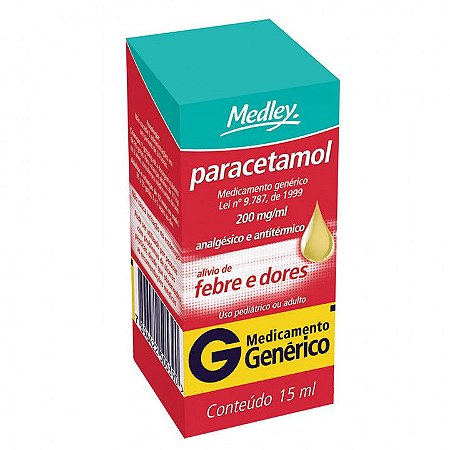 PARACETAMOL 200MG/ML GTS 15ML (MEDLEY)