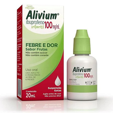 ALIVIUM 100MG/ML GTS FR.C/20ML SB.FRUTAS IBUPROFENO