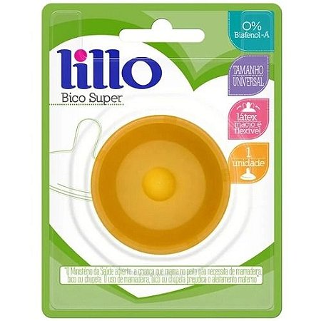 BICO MAMADEIRA SUPER LILLO LATEX