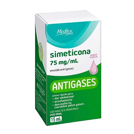 SIMETICONA 75MG/ML GOTAS SB.CEREJA (MEDLEY)