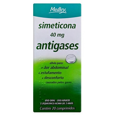 SIMETICONA 40MG C/20 COMPRIMIDOS (MEDLEY)
