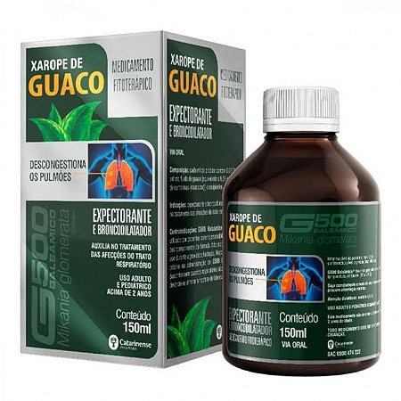 Xarope de Guaco Bio Flora Expectorante e Broncodilatador Frasco 150ml Kit  Promocional 48 Unidades - Medicamentos - Magazine Luiza