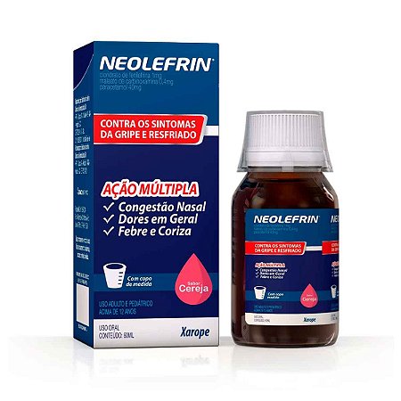 NEOLEFRIN XAROPE 60ML SB.CEREJA