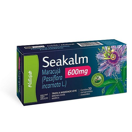 SEAKALM 600MG C/20 COMP.REVEST.