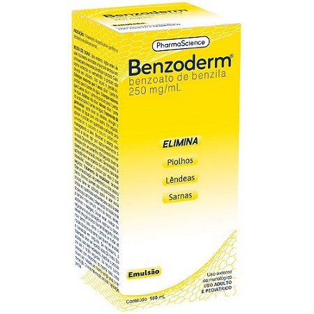 BENZODERM 250MG/ML EMULSÃO 100ML