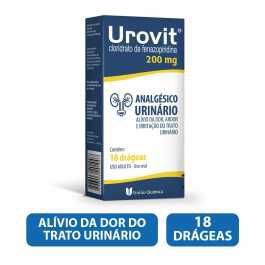 UROVIT 200MG C/18 DRÁGEAS