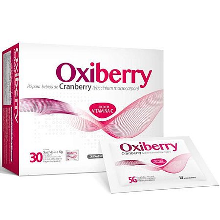 OXIBERRY CX.C/30 SACHÊS 5G. CRANBERRY + VITAMINA C
