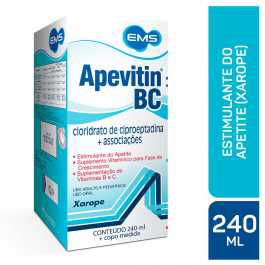 APEVITIN BC XAROPE 240ML SB.CEREJA