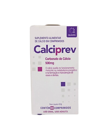 CALCIPREV 500MG C/60 COMPRIMIDOS CARBONATO CALCIO