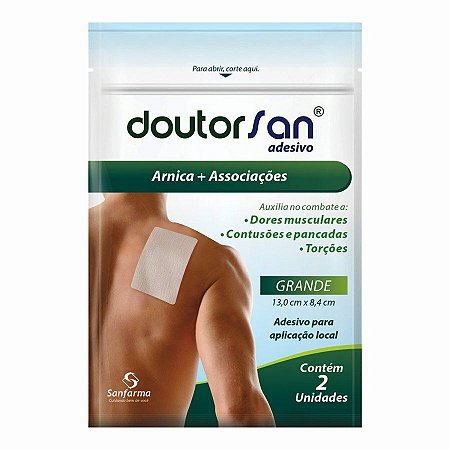 DOUTORSAN ADESIVO C/2 UNIDADES LOJA