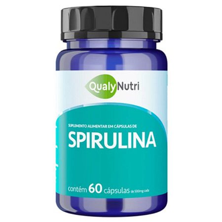 SPIRULINA C/60 CÁPSULAS C/500MG CADA