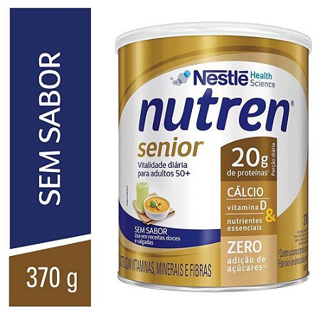 NUTREN SENIOR 370G. SEM SABOR