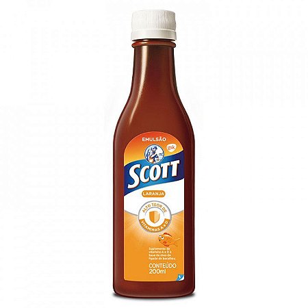 EMULSÃO SCOTT 200ML SB.LARANJA