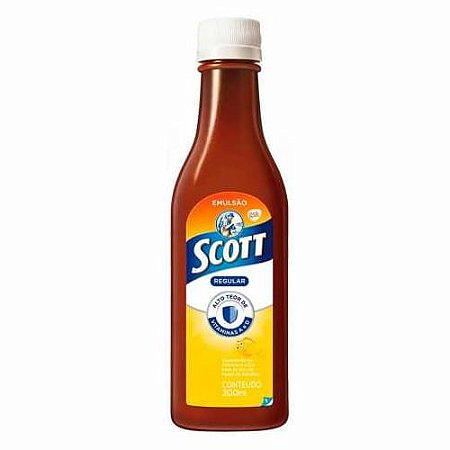 EMULSÃO SCOTT 200ML REGULAR