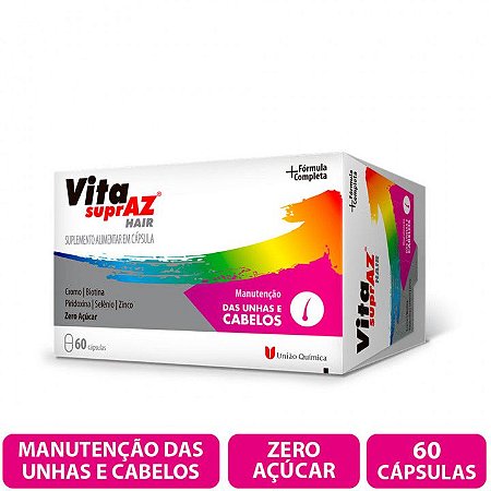 VITASUPRA AZ HAIR C/60 CÁPSULAS