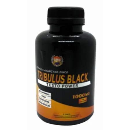 TRIBULUS BLACK TESTO POWER C/60% SAPONINAS C/120 COMPRIMIDOS