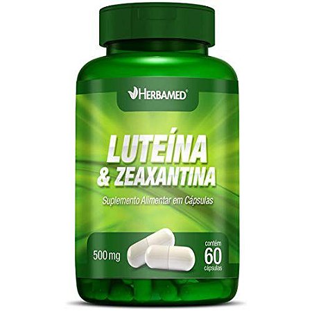 LUTEÍNA+ZEAXANTINA HERBAMED 500MG C/60 CÁPSULAS LOJA