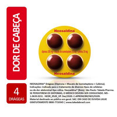 NEOSALDINA C/4 DRÁGEAS