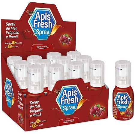 APIS FRESH SPRAY 35ML  - MEL / PRÓPOLIS / ROMÃ LOJA