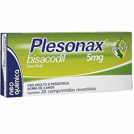 PLESONAX 5MG C/20 COMP.REVEST.