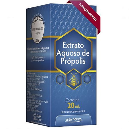 EXTRATO AQUOSO PRÓPOLIS 20ML LOJA