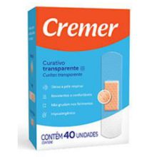 CURATIVOS CREMER TRANSPARENTE C/40 UNIDADES