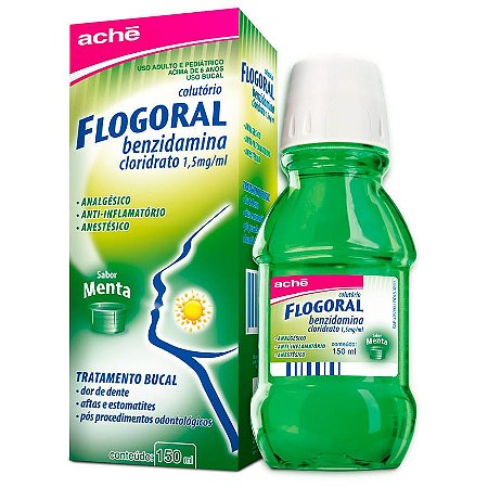 FLOGORAL COLUTÓRIO C/150ML SB.MENTA