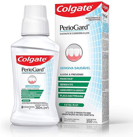 PERIOGARD GENGIVA SAUDÁVEL 250ML SEM ÁLCOOL SB.EXTRA MINT
