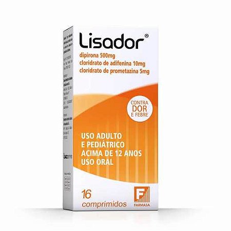 LISADOR C/16 COMPRIMIDOS