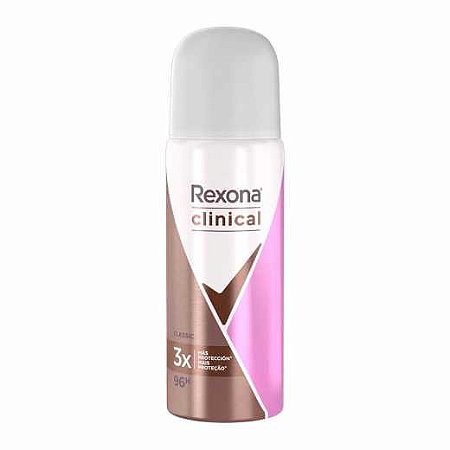 REXONA CLINICAL ANTITRANSPIRANTE AEROSOL 55ML CLASSIC