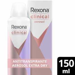 REXONA CLINICAL ANTITRANSPIRANTE AEROSOL 150ML - EXTRA DRY