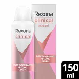REXONA CLINICAL ANTITRANSPIRANTE AEROSOL 150ML - CLASSIC