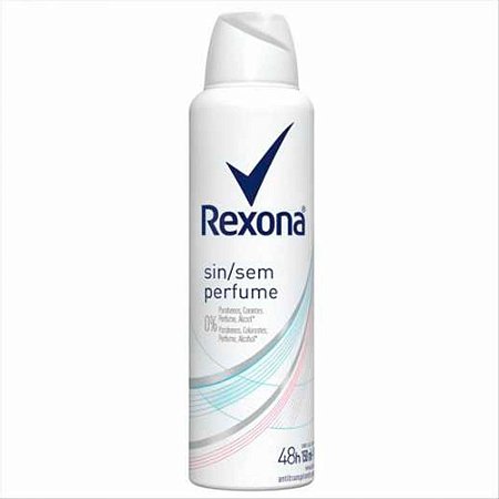 REXONA AEROSOL ANTITRANSPIRANTE 150ML - SEM PERFUME