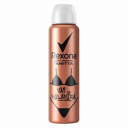 REXONA ANITTA AEROSOL ANTITRANSPIRANTE 150ML - VAI MALANDRA