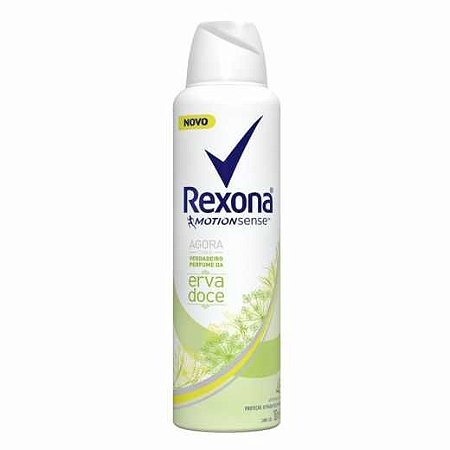 REXONA AEROSOL ANTITRANSPIRANTE 150ML - ERVA DOCE