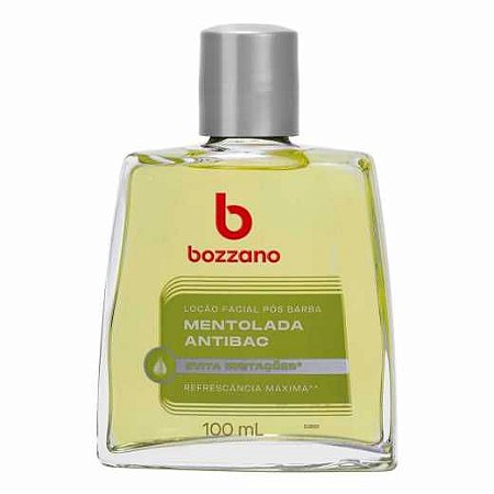 LOÇÃO PÓS BARBA BOZZANO 100ML - MENTOLADA