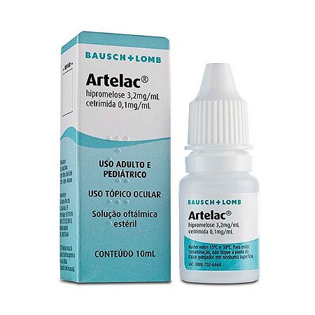 ARTELAC COLÍRIO SOL.OFT.10ML
