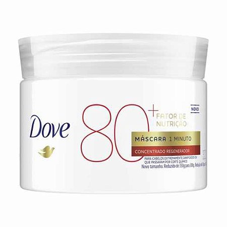 DOVE MÁSCARA CAPILAR 1 MINUTO 80+ 300G.