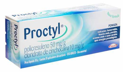 PROCTYL POMADA 30G.+10 APLICADORES