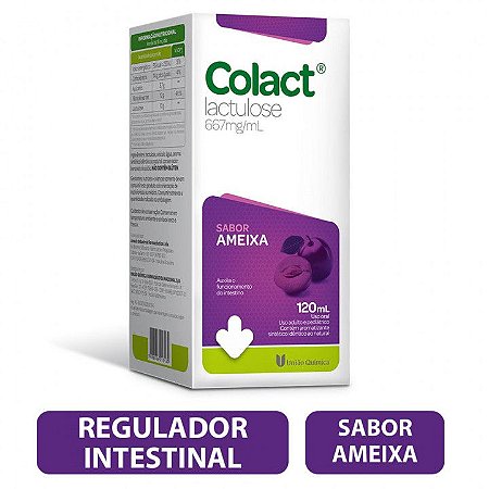 LACTULOSE COLACT 667MG/ML C/120ML SB.AMEIXA