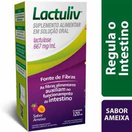 LACTULIV 667MG/ML SOL.ORAL 120ML SB.AMEIXA LACTULOSE