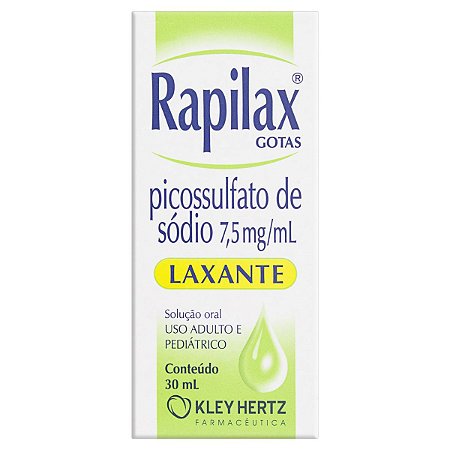 RAPILAX 7,5MG/ML SOL.ORAL GOTAS 30ML LAXANTE